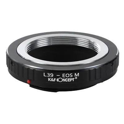 K&F Concept Lens Mount Adapter For Leica L39 M39 Lens To Canon EOS M EF-M Camera • $19.99