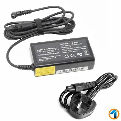 NEW Medion Akoya E5218 Laptop Adapter Charger With Cable / Without Cable Black • £10.45
