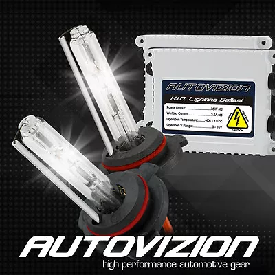 AUTOVIZION 35w HID KIT SLIM H13 Bi-Xenon 6000K Blue Beam Headlight Conversion • $27.99