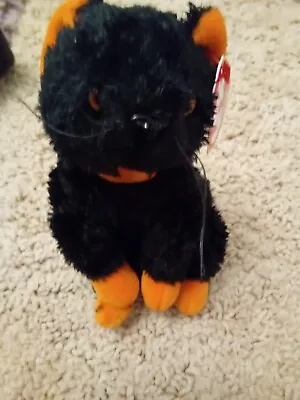 £5 • Buy Ty Beanie Fraidy The Halloween Cat Retired 