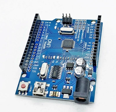 £12.45 • Buy Arduino Uno R3 Compatible Mini USB 328P With CH340 Chip + Acrylic Case UK Stock