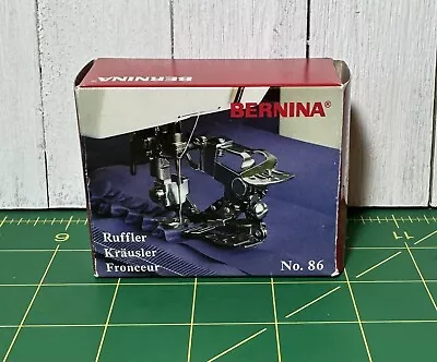 Bernina Ruffler No. 86 Original Box With Instructions • $70