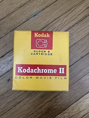 Kodachrome II Super 8 Film Cartridge Type A 50ft KA464 Exp. 1970 • £9.59