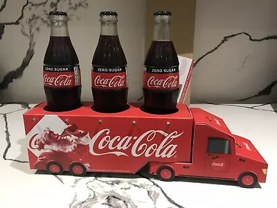 Coca Cola Coke Holidays Are Coming Cardboard Christmas Truck POS Advertising NEW • £25