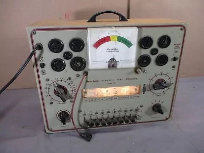 Original Vintage Heathkit Dynamic Tube Checker Model TC-1  Tube Tester • $199.99