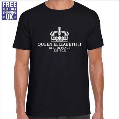 £9.99 • Buy Tribute To Queen Elizabeth II T Shirt 1926 2022 Memorial Gift T Unisex T-Shirt