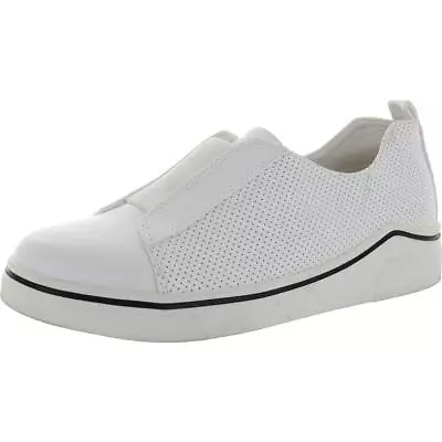 Mia Womens Gran White Slip On Fashion Sneakers Shoes 7 Medium (BM)  4960 • $7.99