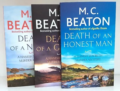 £10.50 • Buy Hamish Macbeth 32 - 34, 3 Books, Death Of A Nurse Ghost Honest Man M C Beaton