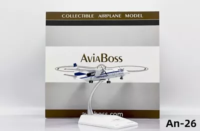 1:200 AviaBoss A2035 Aeroflot Antonov An-26  CCCP-26123 Diecast Model WIth Stand • $99.99