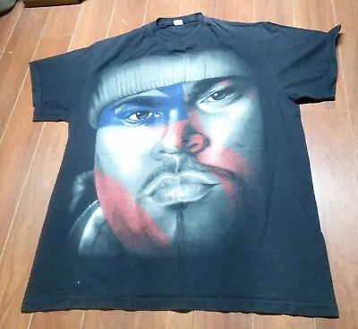 Vintage 90s Big Pun Shirt Puerto Rico Flag Rap Tee Terror Squad Single Stitch L • $199.99