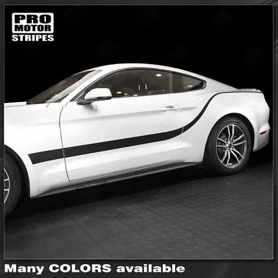 Ford Mustang 2005-2023 Side Accent Stripes Decals (Choose Color) • $56