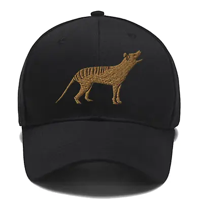 Thylacine Hat Tasmanian Tiger Embroidered Baseball Cap Custom Hat Trucker Cap • $17.99