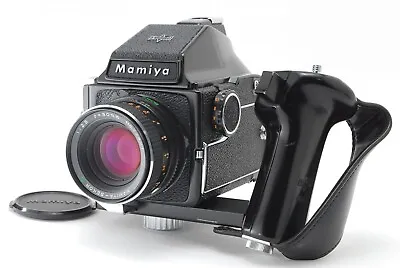 【N.MINT W/Left Hand Grip】 Mamiya M645 Prism Finder + 80mm F2.8 From JAPAN I46 • $379.90
