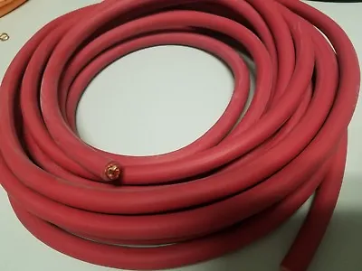 WELDING CABLE 2 AWG RED Per-Foot CAR BATTERY LEADS USA NEW Gauge Copper • $2.05