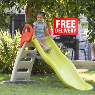 £170 • Buy 6.5ft Slide Kid Children Toy Garden Outdoor Fun Red Heavy Duty Playset Smoby NEW