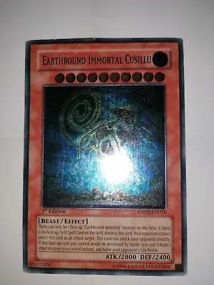 YuGiOh Earthbound Immortal Cusillu - ANPR-EN016 Holographic 1st Edition  • £30