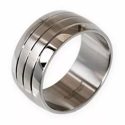 Band Ring Stainless Steel Thumb Ring Men Women Fashion Jewelry • $13.52