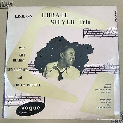 Horace Silver Trio - Selftitled - Uk Vogue 10  Lp -lde065 • $6.84