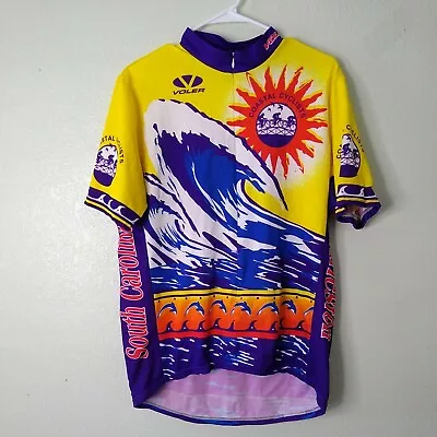 Voler Coastal Cyclist Short Sleeve Cycling Jersey Size Large • $9.95