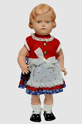 Old Minerva Character Doll Dolls Doll 28cm Mädvhen Shaped Hair • $120.78
