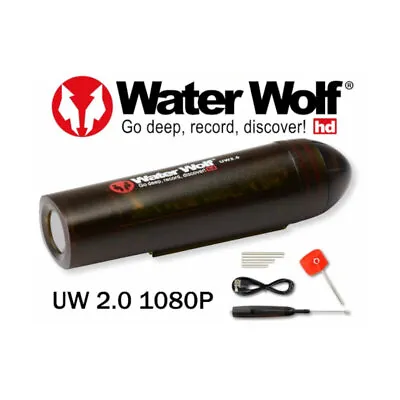Water Wolf 2.0 Camera For Fishing Spinning Trolling Diving Shooting Up To 100 • $147.68