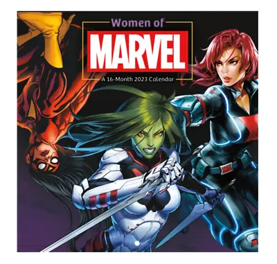 2023 Marvel Women Of Marvel Wall Calendar 234758 • $14.99
