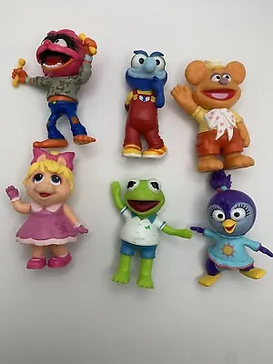 Disney Junior Muppet Babies Collectible Figures Animal Fozzie Gonzo Miss Piggy • $11.99