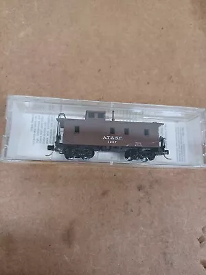 Micro Trains N-Scale 34' Wood Sheathed Caboose W/ Straight Cupola 1995 • $50.50