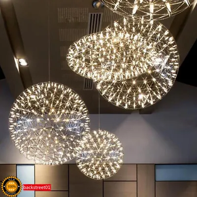 LED Ball Rainmond Modern Pendant Lamp Firework Chandelier Ceiling Light Fixtures • $59.99