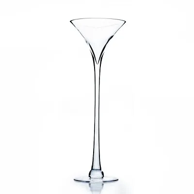 Martini Glass Floral Vase 7x20 H | Candy Dish Vase | Centerpiece 1 Pc • $39.50