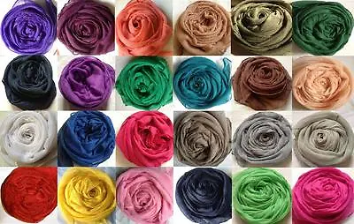 Fashionable Plain Oversize Maxi Hijab/Scarf - Many Colours Available !! New • £3.99