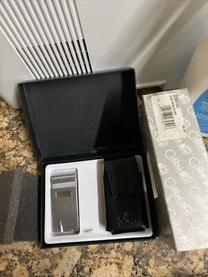 $39.99 • Buy Vintage Colibri QTR841003 Cigar Lighter With Punch In Box With Leather Case !