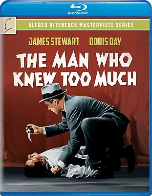 The Man Who Knew Too Much Blu-ray James Stewart NEW • $13.99
