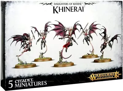 Warhammer AoS Daughters Of Khaine Khinerai Lifetakers / Heartrenders (5) NO BOX • $37.95