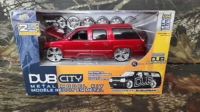 Jada Dub City 1:24 2000 Chevy Suburban Diecast Model Dubshop Spintex Oasis B9 • $64.99