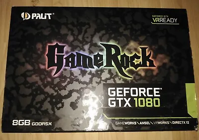 Palit Gamerock GeForce GTX 1080 8GB GDDR5X • £149.95