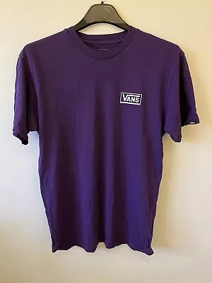Vans Purple T Shirt Size Small • £4.99