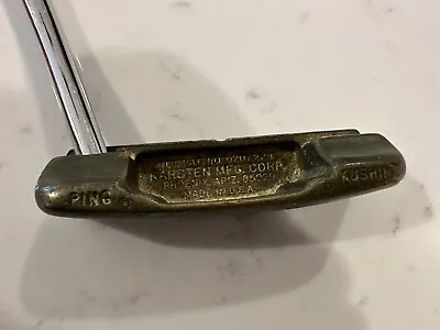 Vintage Ping Kushin Karsten RH Right Hand Golf Putter Made In USA 35 In • $20