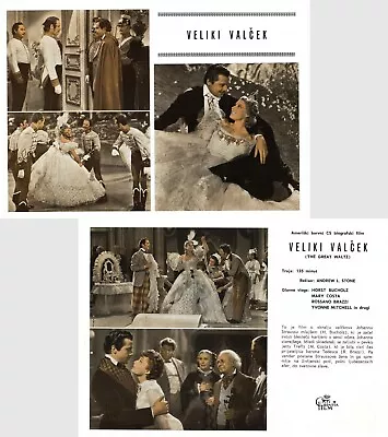 £13.26 • Buy THE GREAT WALTZ Original MINT ExYU Movie Program 1972 HORST BUCHHOLZ, MARY COSTA