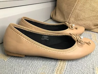 £10 • Buy River Island Taupe Ballerina/ballet Flats/pumps Uk 6