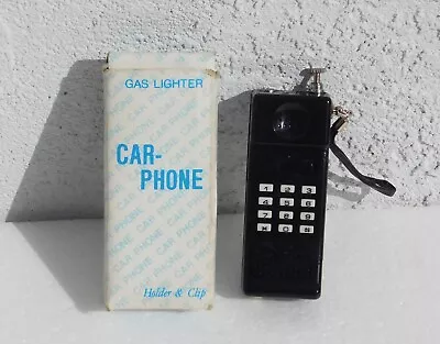 VTG PIEZO Car Phone Gas Lighter Novelty NIB NEW Holder & Clip • $34.95