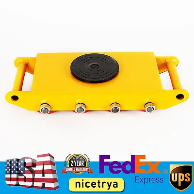 Industrial Machinery Mover Dolly Skate Roller Heavy-Duty 12Ton/400LBS Machine US • $67.45