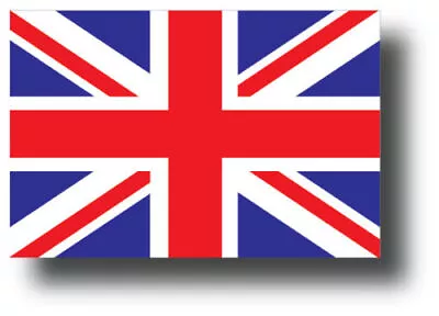 UK British FLAG STICKER DECAL Premium Vinyl + Lamination Made In USA. • $1.99