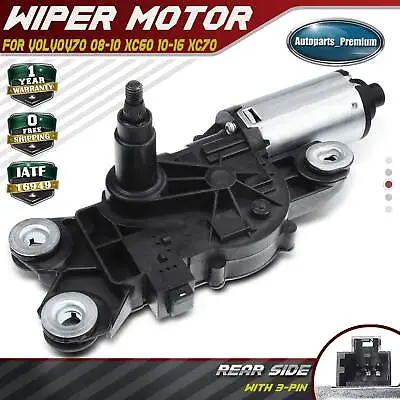 Rear Windshield Wiper Motor For Volvo V70 XC60 XC70 Wagon Sport Utility 30663891 • $51.99