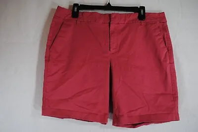 J.Crew 8  Stretch Chino Short Red Size 14 • $10