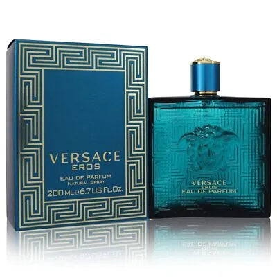 Versace Eros Eau De Parfum 200ml Mens EDP 100% Genuine Brand New • $189.99
