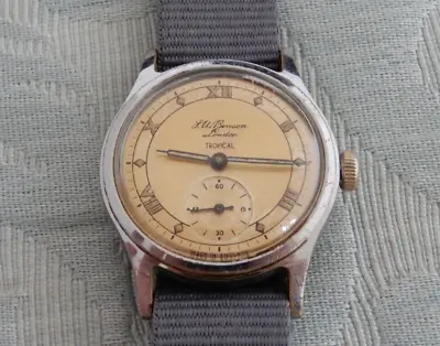 1953 Smith Expedition  TROPICAL  Original Watch Retailed By  J.W.Benson  London • £635