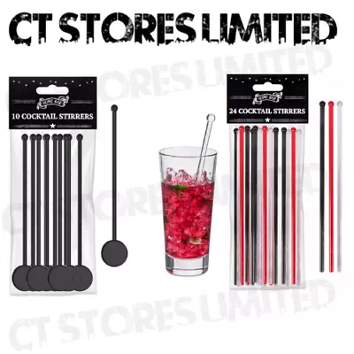 1024 Home Bar Drinks Stirrers Swizzle Sticks Cocktail Re Useable Mixing Parties • £3.27