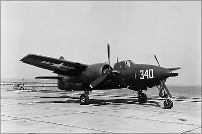 Poster Many Sizes; U.S. Navy Grumman F7F-2D Tigercat 1948 • $63.53