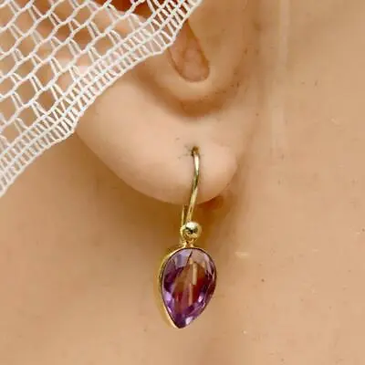 Lost Hearts Amethyst Earrings: Museum Of Jewelry • $79.95
